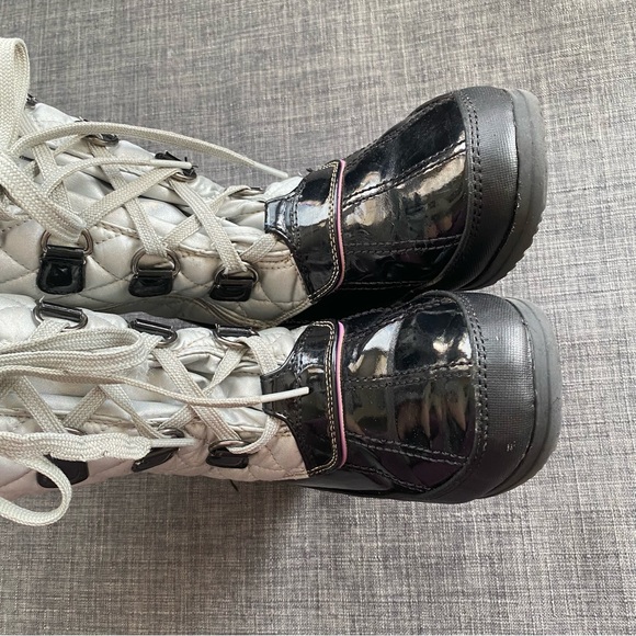 WINTER SNOW BOOT SPORTO Waterproof QUILTED FUAX FUR LINED Boots - Picture 5 of 11